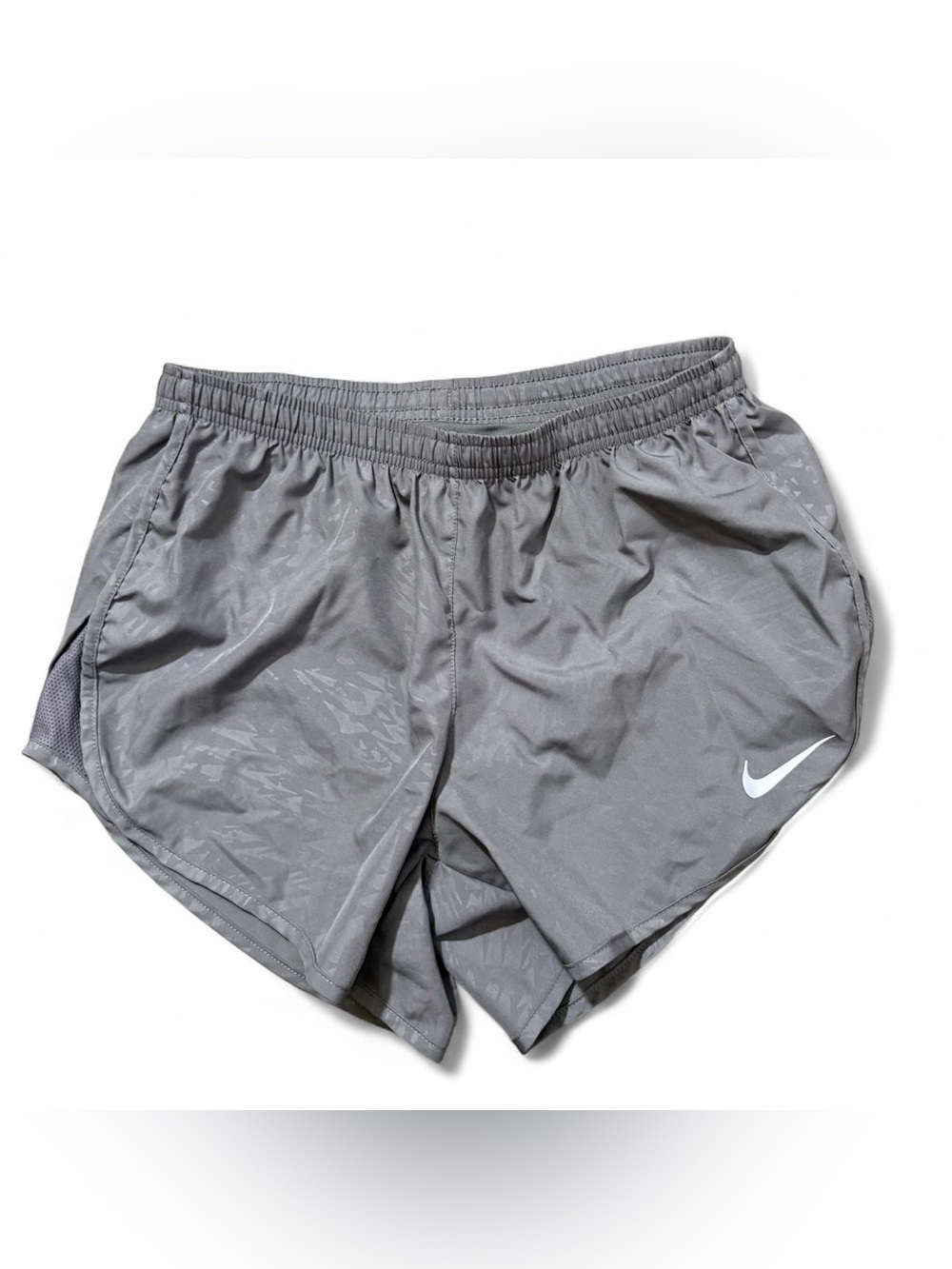 Nike Dri-FIT Gray Running Shorts Built-In Brief Size Small NWOT